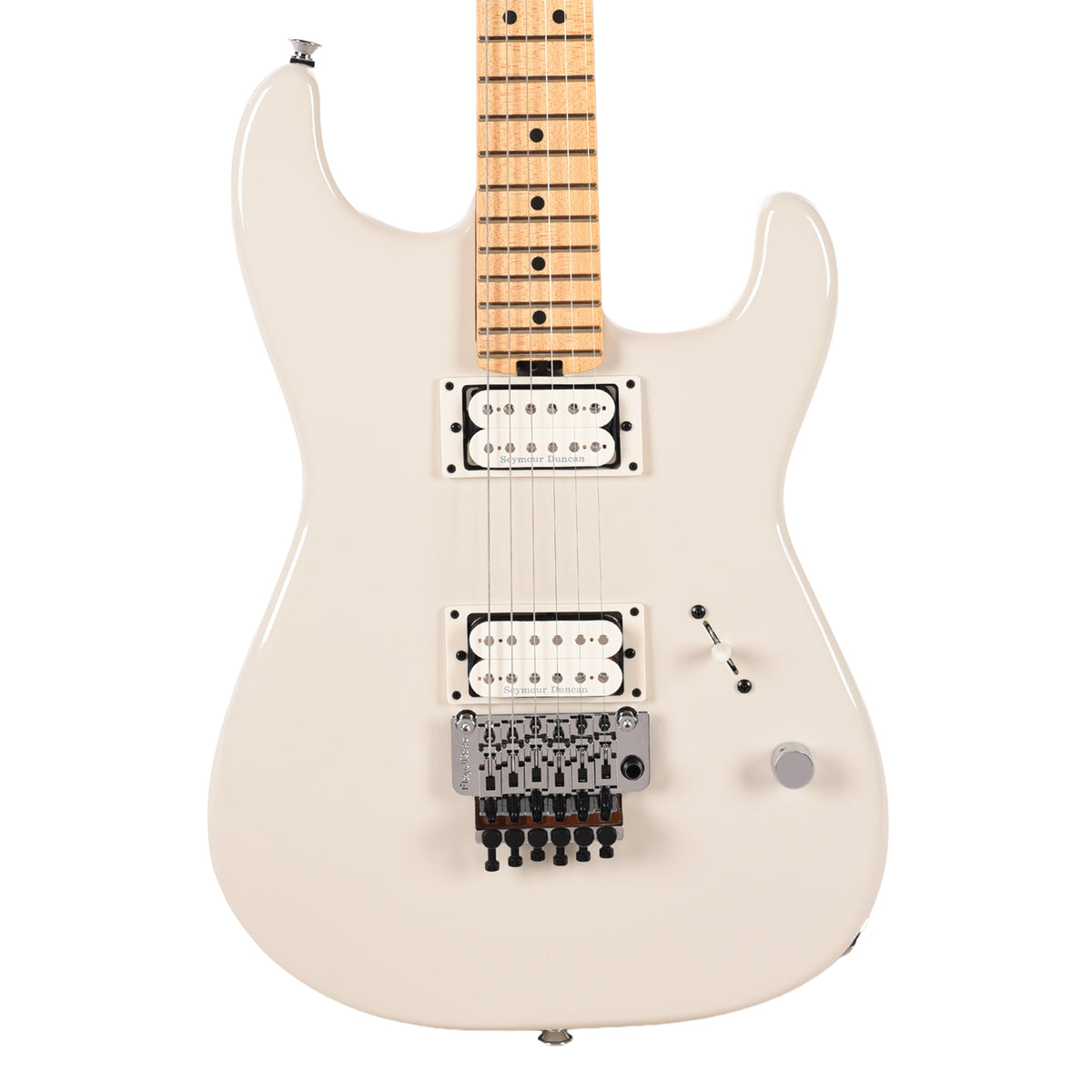 Charvel American Neo-Classic San Dimas SD1 HH FR Ivory Blitz Electric Guitars