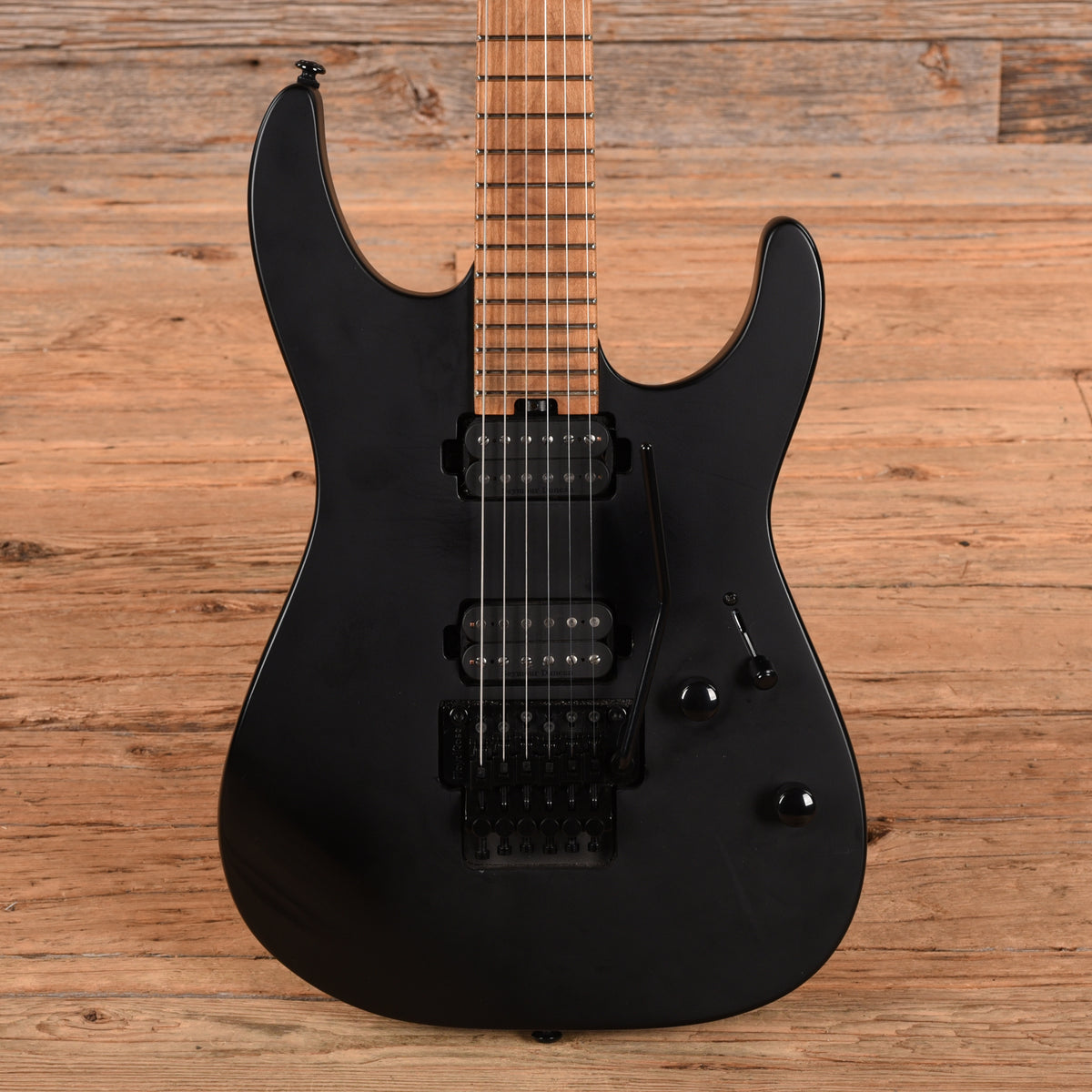 Charvel Charvel Pro-Mod DK24R HH FR CM Present Gloss Black 2019 Electric Guitars