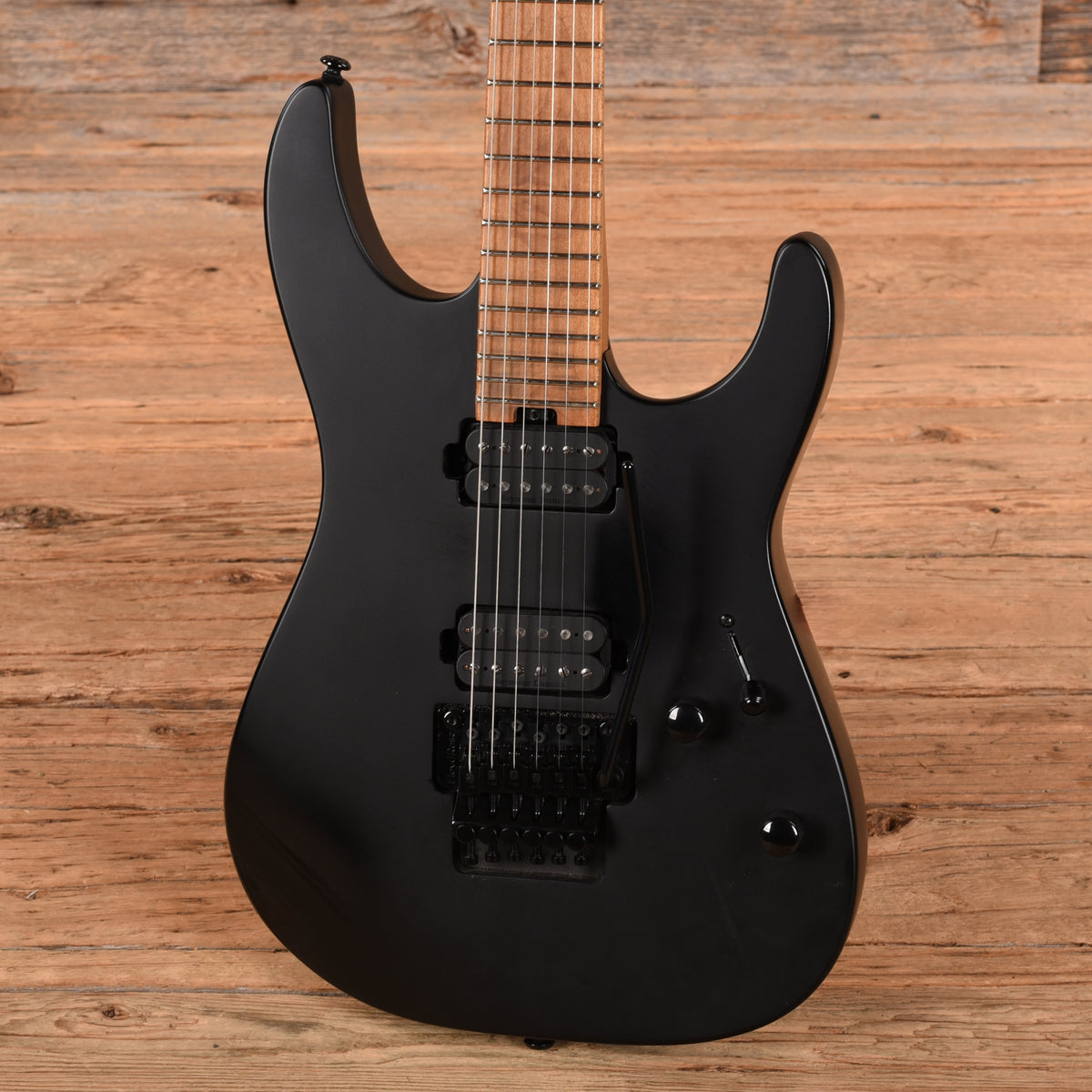 Charvel Charvel Pro-Mod DK24R HH FR CM Present Gloss Black 2019 Electric Guitars