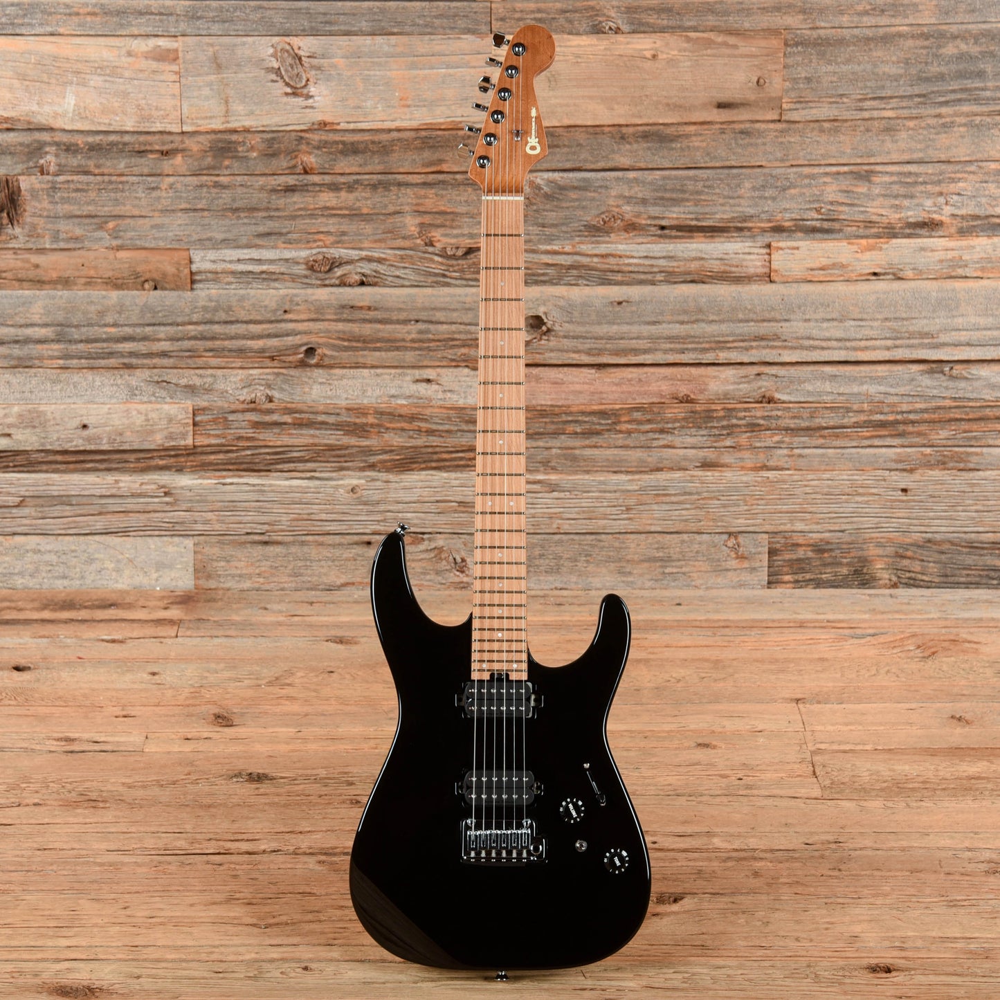 Charvel Pro-Mod DK24 HH 2PT Black 2025 Electric Guitars
