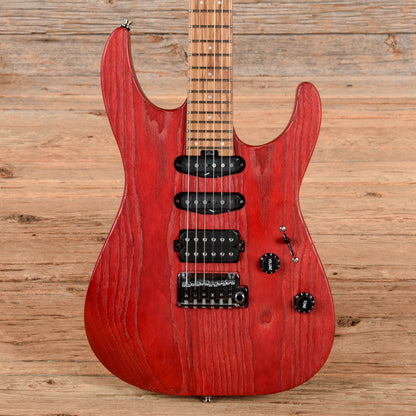 Charvel Pro Mod DK24 HSS Red Sandblasted Electric Guitars
