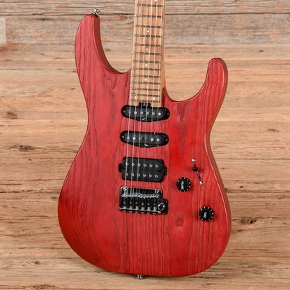 Charvel Pro Mod DK24 HSS Red Sandblasted Electric Guitars