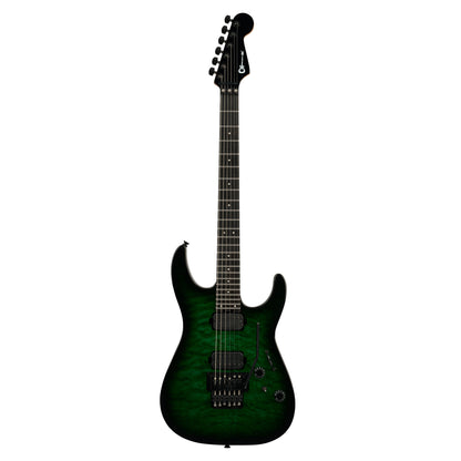 Charvel Pro-Mod Plus Dinky DK24 HH Floyd Rose Ebony Fingerboard Cloaked Emerald Green Electric Guitars