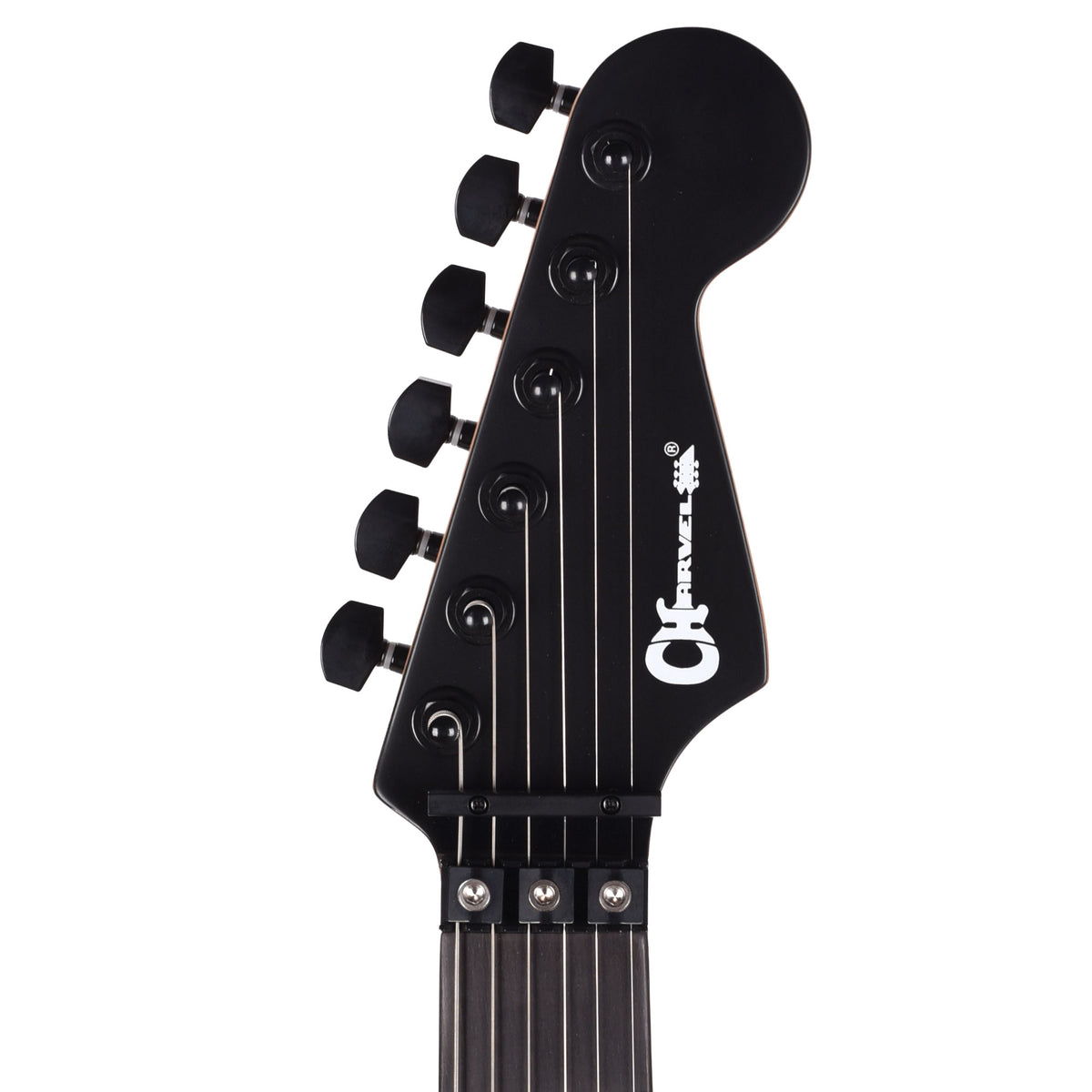 Charvel Pro-Mod Plus Dinky DK24 HH Floyd Rose Ebony Fingerboard Satin Black Electric Guitars
