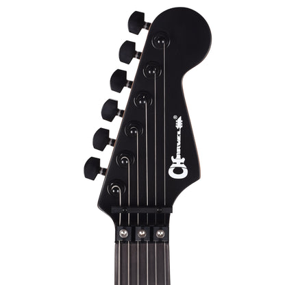 Charvel Pro-Mod Plus Dinky DK24 HH Floyd Rose Ebony Fingerboard Satin Black Electric Guitars