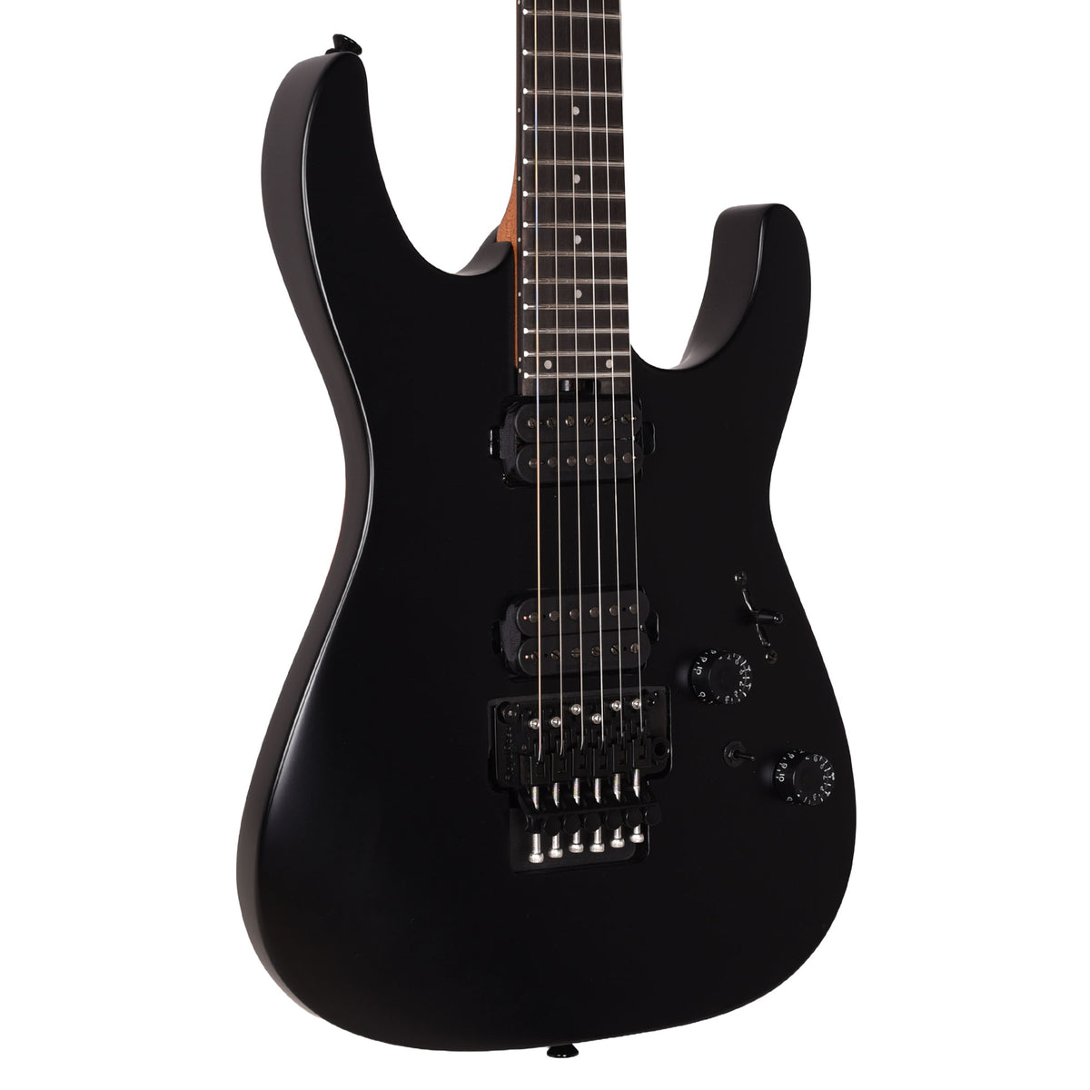 Charvel Pro-Mod Plus Dinky DK24 HH Floyd Rose Ebony Fingerboard Satin Black Electric Guitars