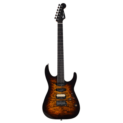 Charvel Pro-Mod Plus Dinky DK24 HSS Amber Tiger Eye Electric Guitars