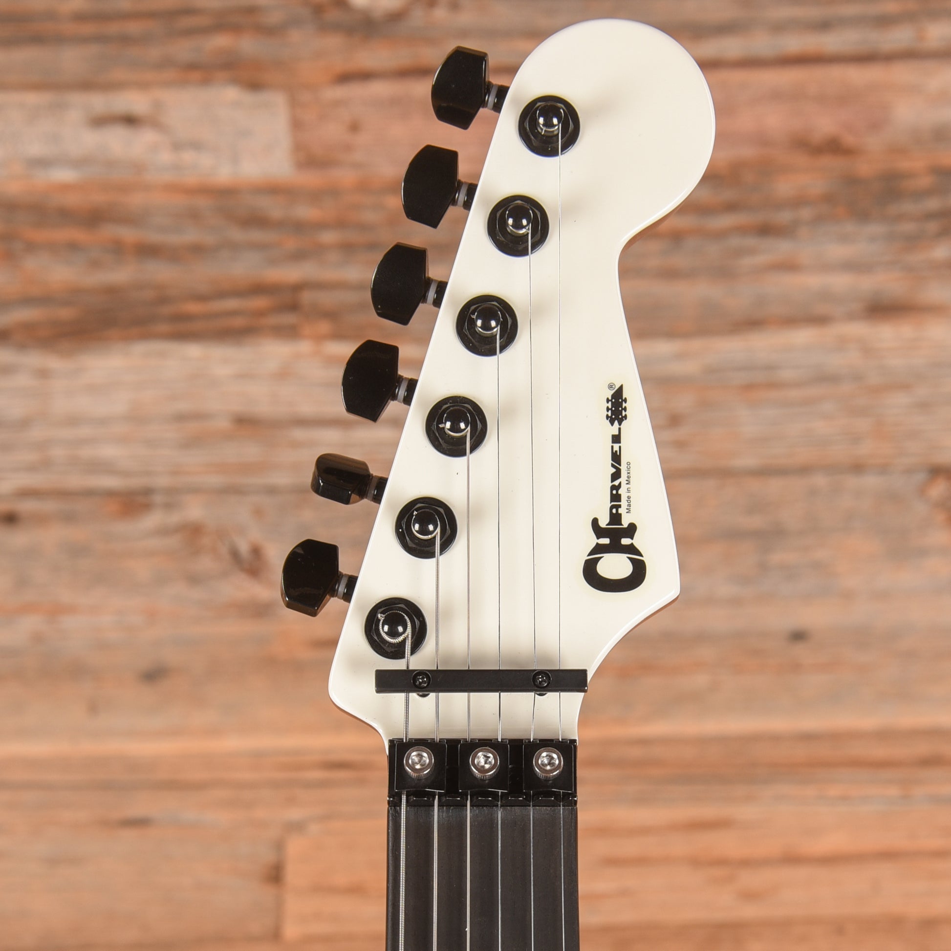 Charvel Pro-Mod Plus San Dimas Style 1 HH FR E White 2025 Electric Guitars