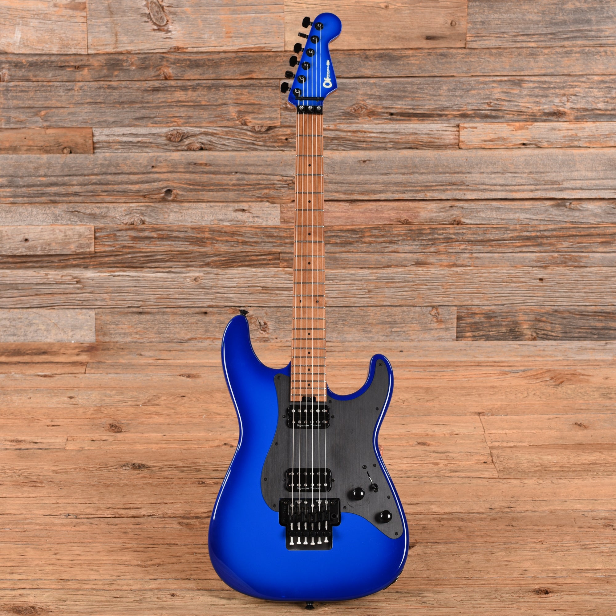 Charvel Pro-Mod Plus So-Cal Style 1 HH FR Blue Burst 2025 Electric Guitars