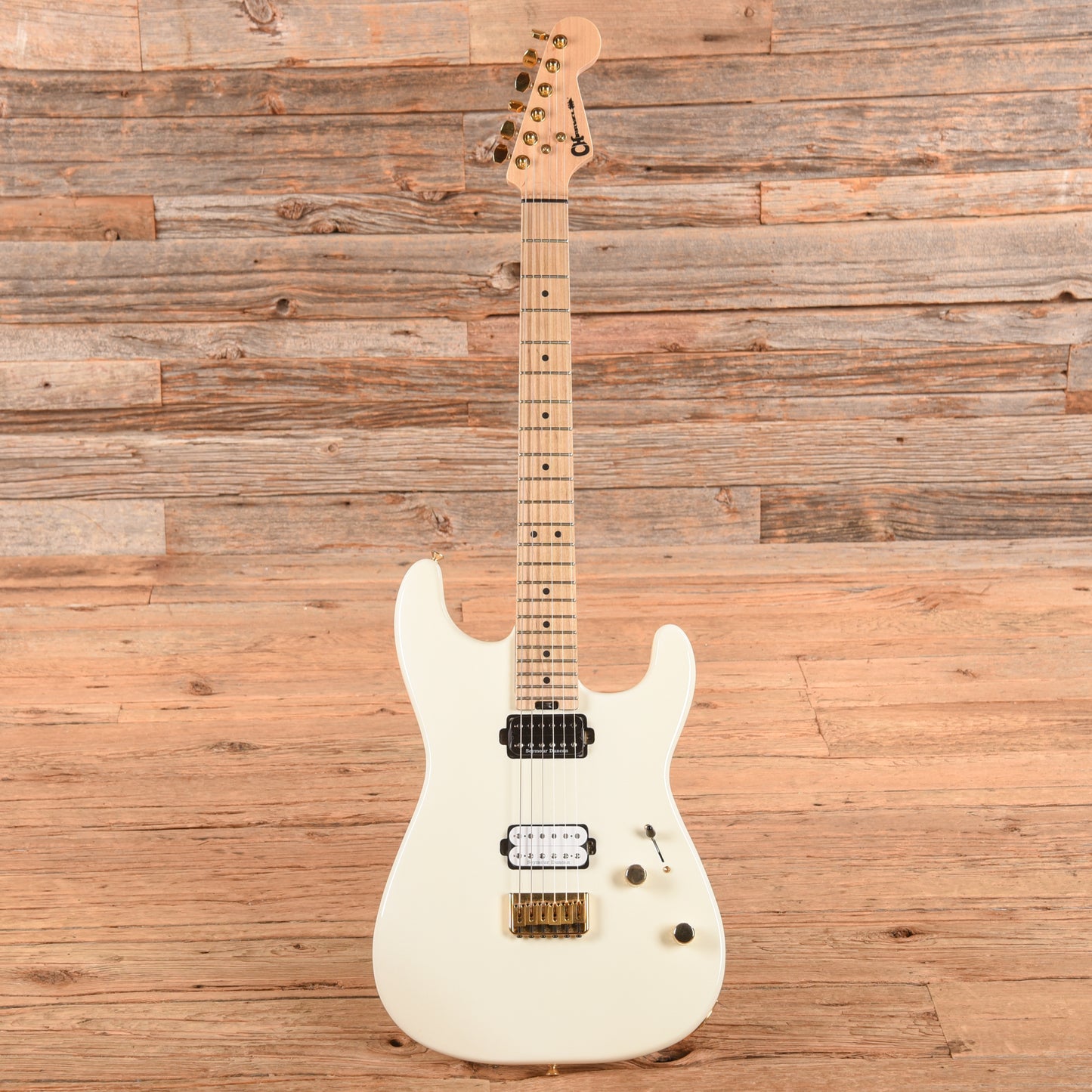 Charvel Pro-Mod San Dimas Style 1 HH HT White 2018 Electric Guitars