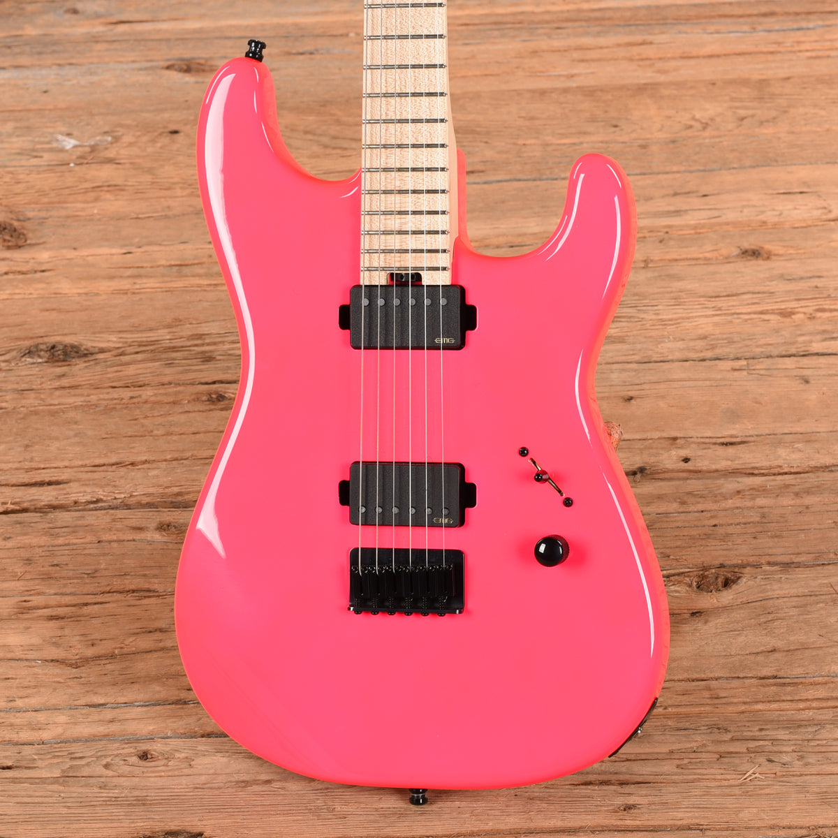 Charvel Sean Long Signature Pro-Mod San Dimas Style 1 HH HT M Neon Pink 2025 Electric Guitars