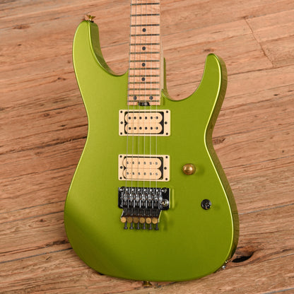 Charvel Custom Shop Dave Nichols Masterbuilt Dinky DK2H FR Lime Green Metallic 2021 Electric Guitars / Solid Body