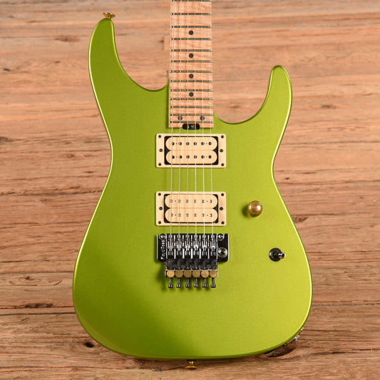 Charvel Custom Shop Dave Nichols Masterbuilt Dinky DK2H FR Lime Green Metallic 2021 Electric Guitars / Solid Body