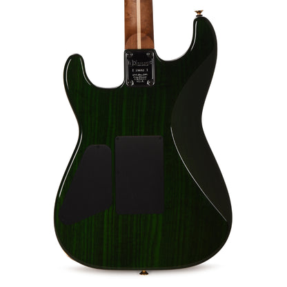Charvel Custom Shop Roasted San Dimas 2H Floyd Rose NOS Trans Green Master Built by "Red Dave" Dave Nichols Electric Guitars / Solid Body