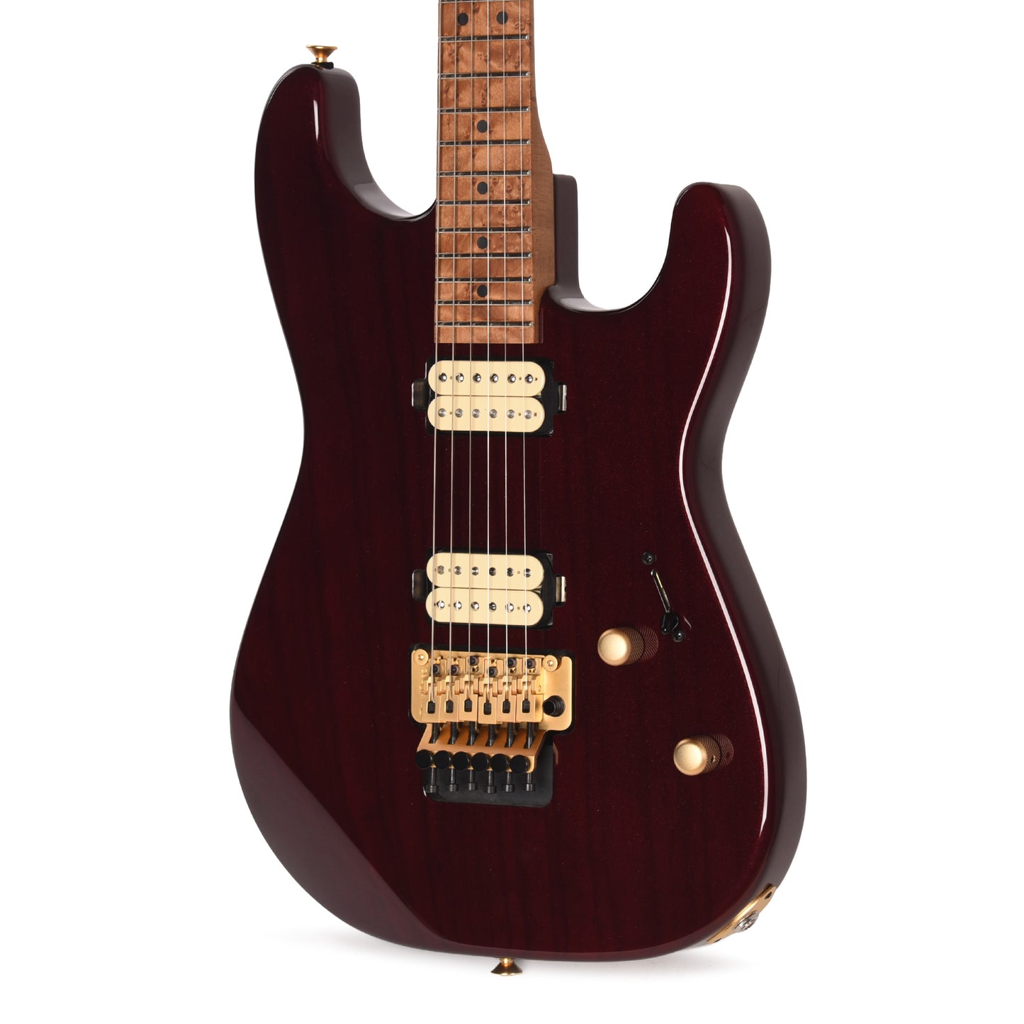 Charvel Custom Shop Roasted San Dimas 2H Floyd Rose NOS Trans Oxblood Master Built by "Red Dave" Dave Nichols Electric Guitars / Solid Body