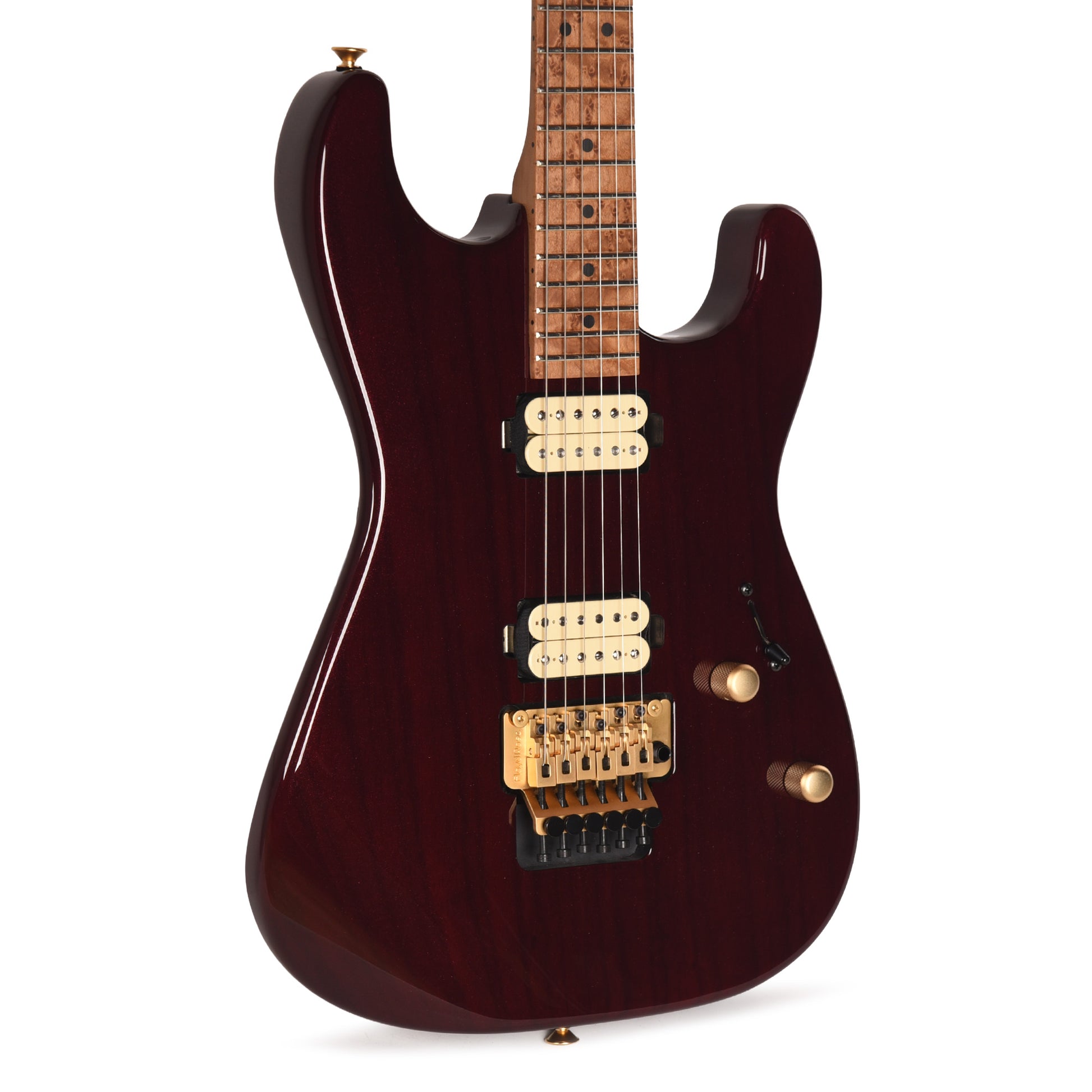 Charvel Custom Shop Roasted San Dimas 2H Floyd Rose NOS Trans Oxblood Master Built by "Red Dave" Dave Nichols Electric Guitars / Solid Body