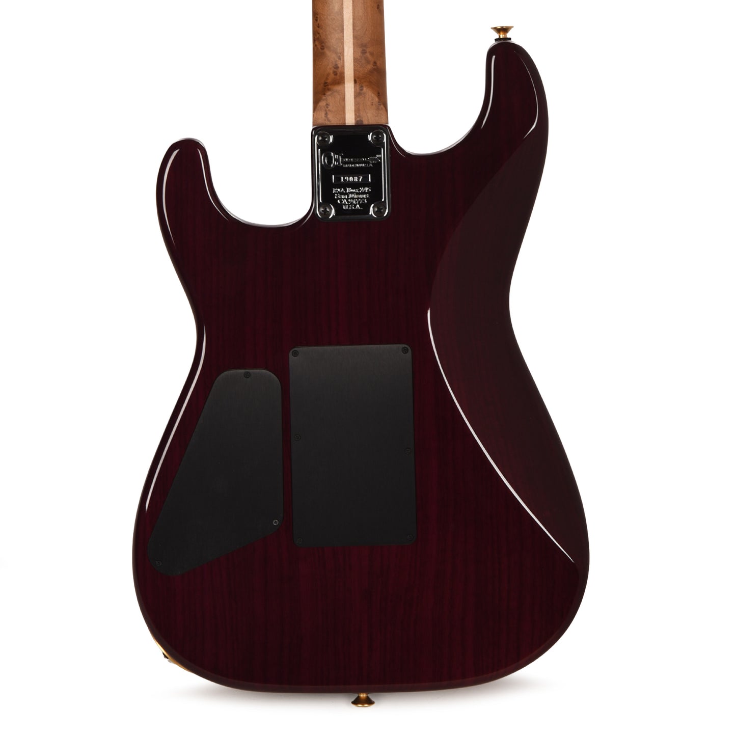 Charvel Custom Shop Roasted San Dimas 2H Floyd Rose NOS Trans Purple Master Built by "Red Dave" Dave Nichols Electric Guitars / Solid Body