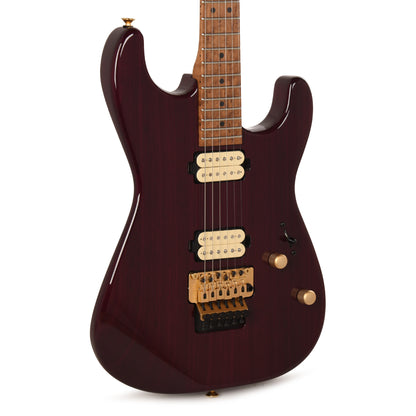 Charvel Custom Shop Roasted San Dimas 2H Floyd Rose NOS Trans Purple Master Built by "Red Dave" Dave Nichols Electric Guitars / Solid Body