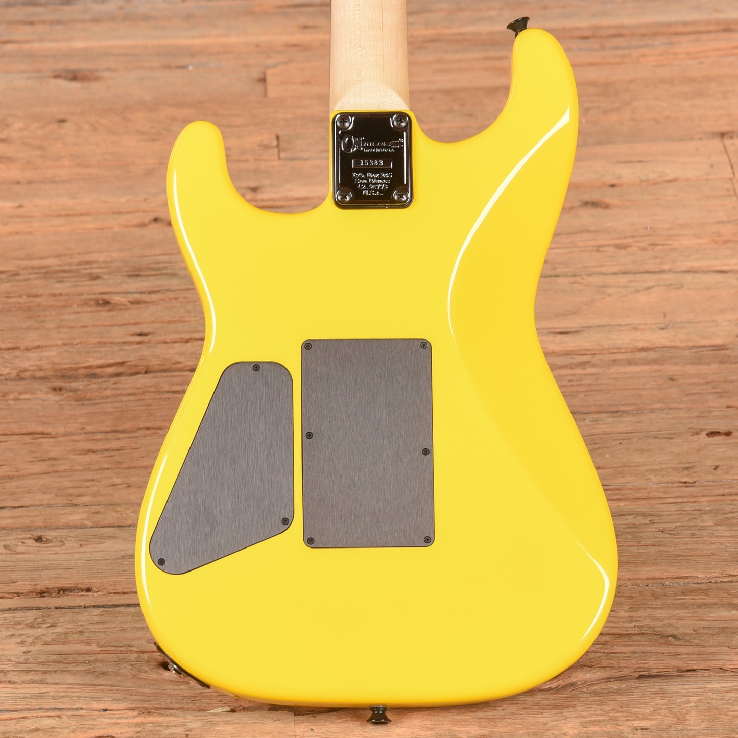 Charvel Custom Shop San Dimas Graffiti Yellow 2023 Electric Guitars / Solid Body
