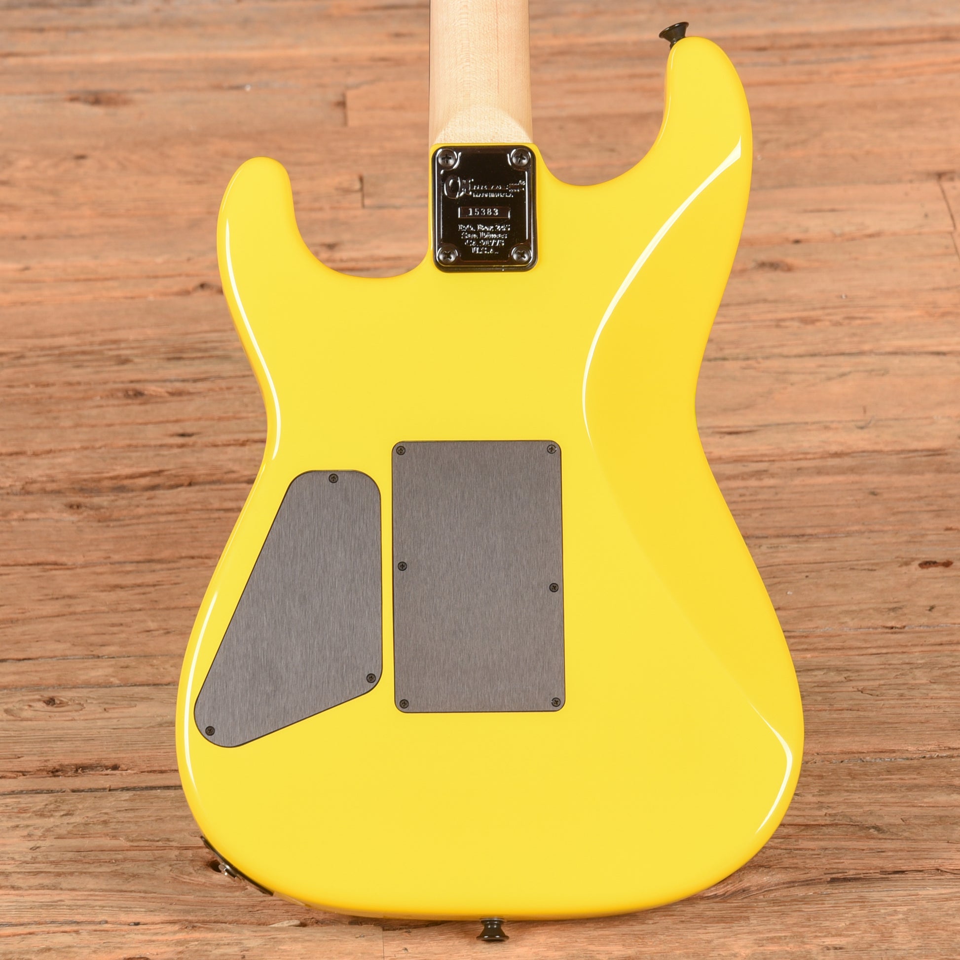 Charvel Custom Shop San Dimas Graffiti Yellow 2023 Electric Guitars / Solid Body