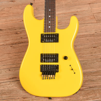 Charvel Custom Shop San Dimas Graffiti Yellow 2023 Electric Guitars / Solid Body