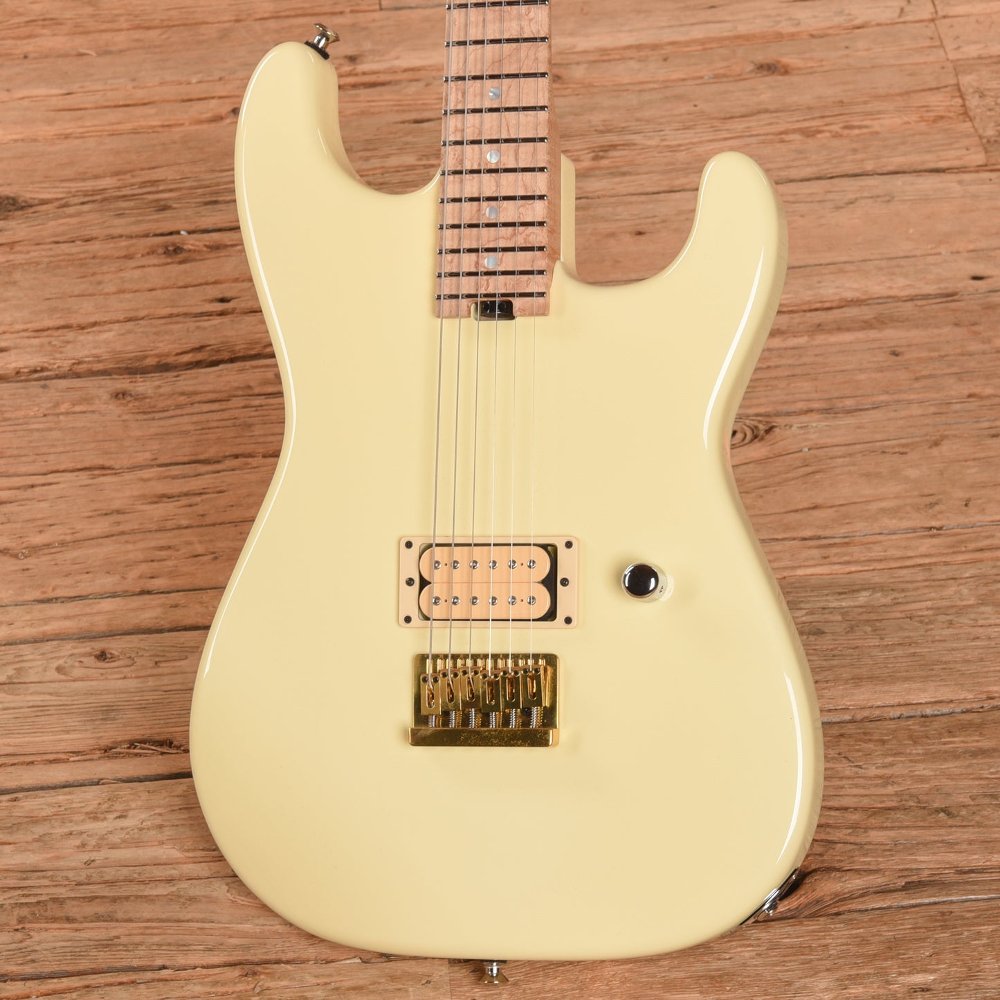 Charvel Custom Shop San Dimas Style 1H Hardtail Vanilla Shake 2024 Electric Guitars / Solid Body