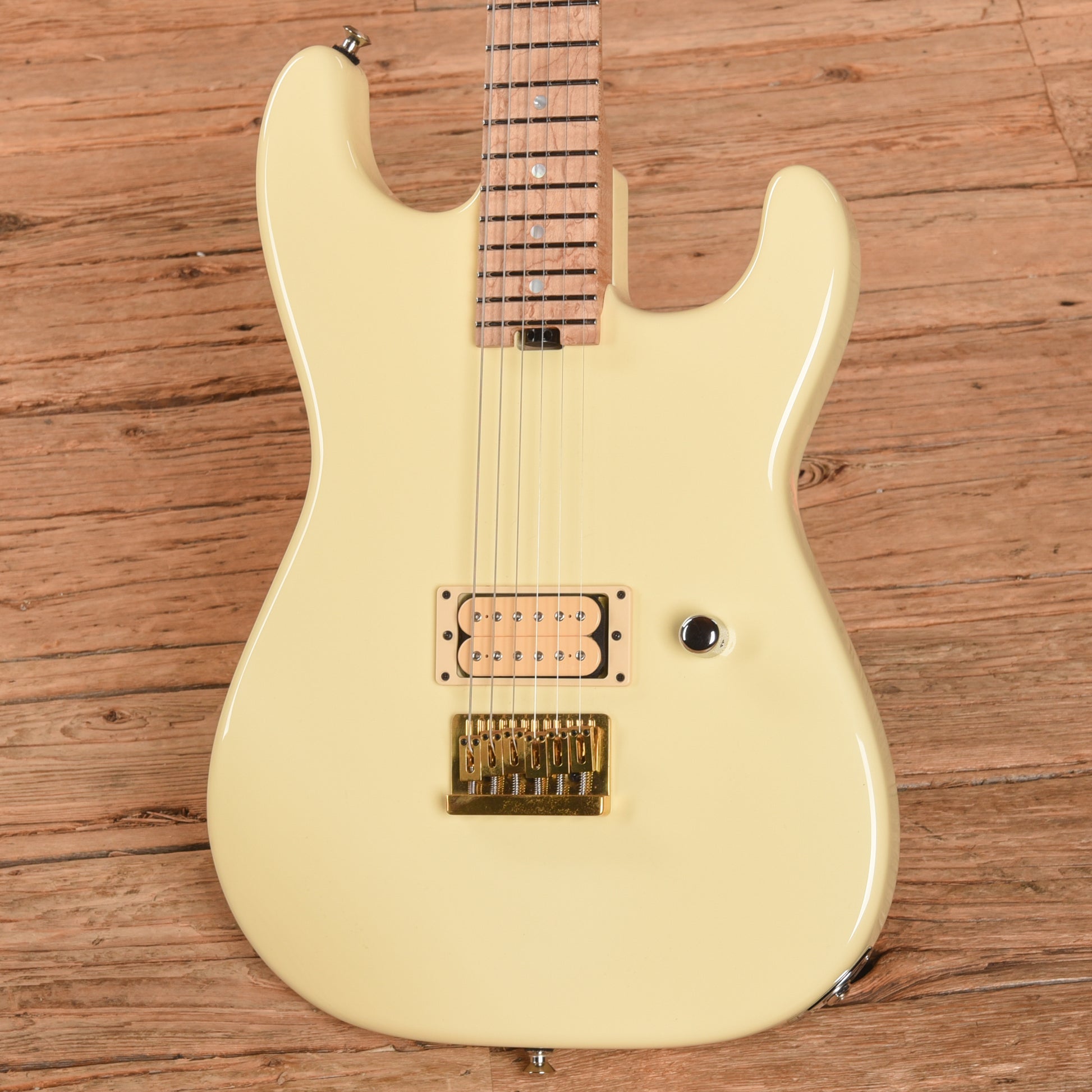 Charvel Custom Shop San Dimas Style 1H Hardtail Vanilla Shake 2024 Electric Guitars / Solid Body