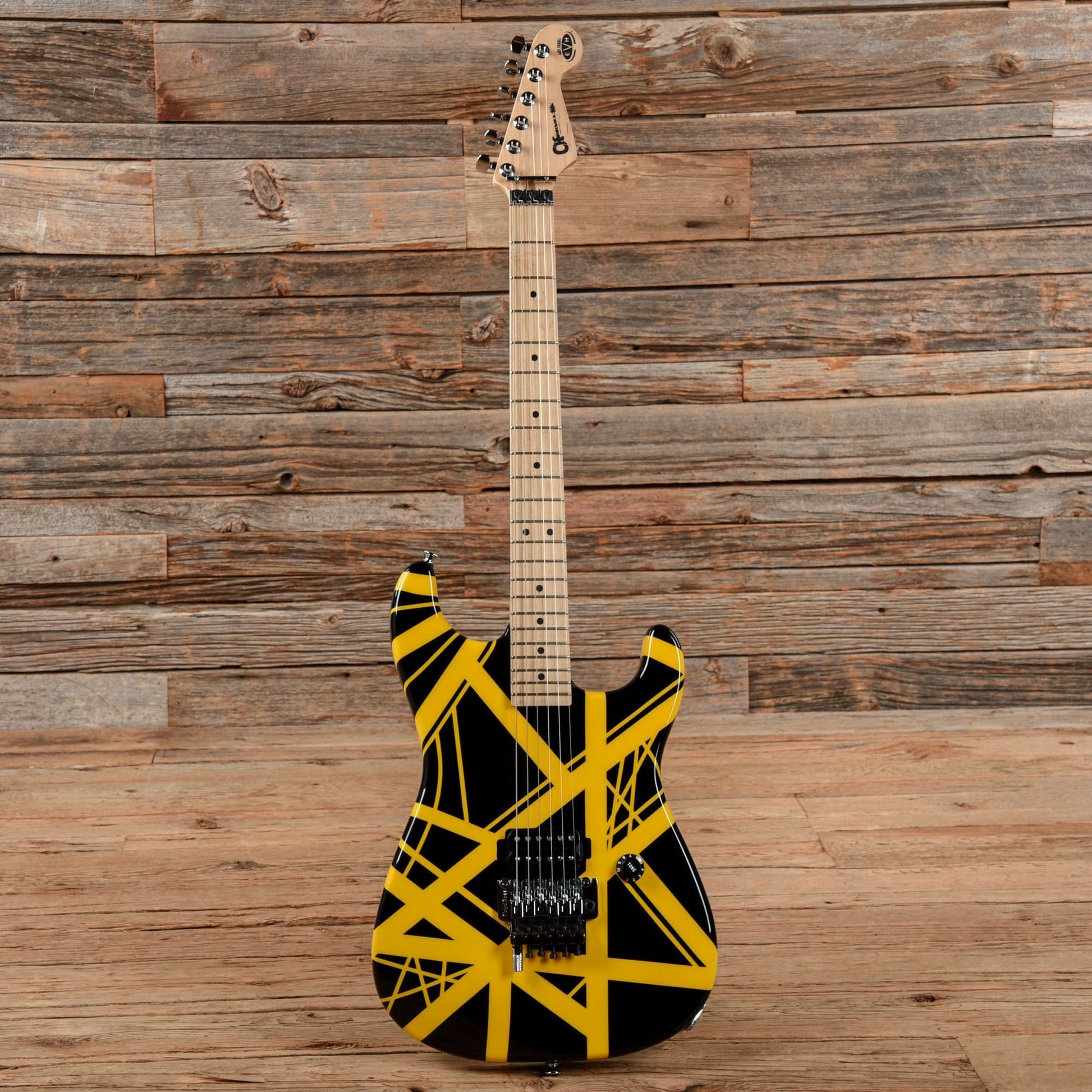Charvel EVH Art Series Black / Yellow 2005 Electric Guitars / Solid Body
