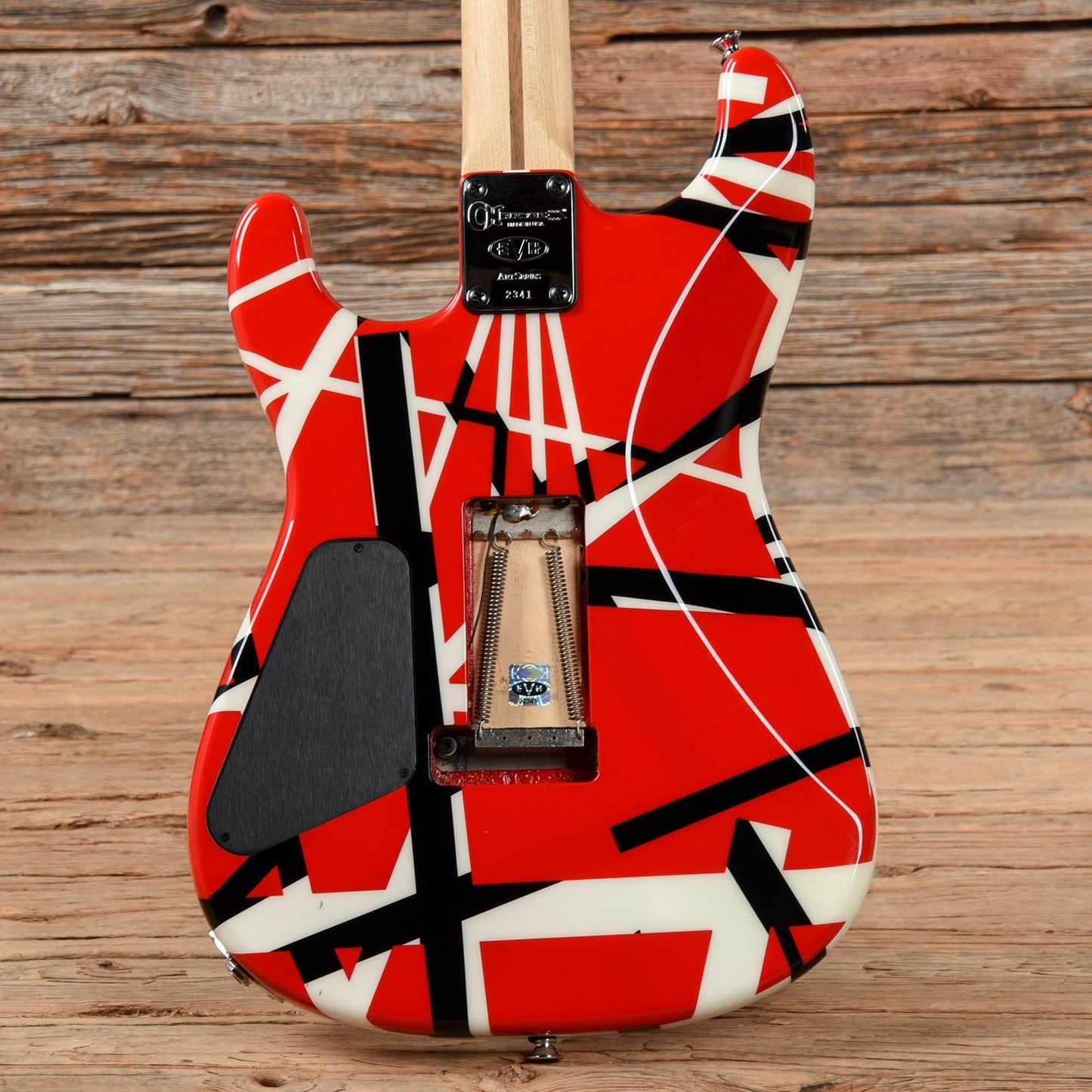 Charvel EVH Art Series Red / White / Black 2005 Electric Guitars / Solid Body