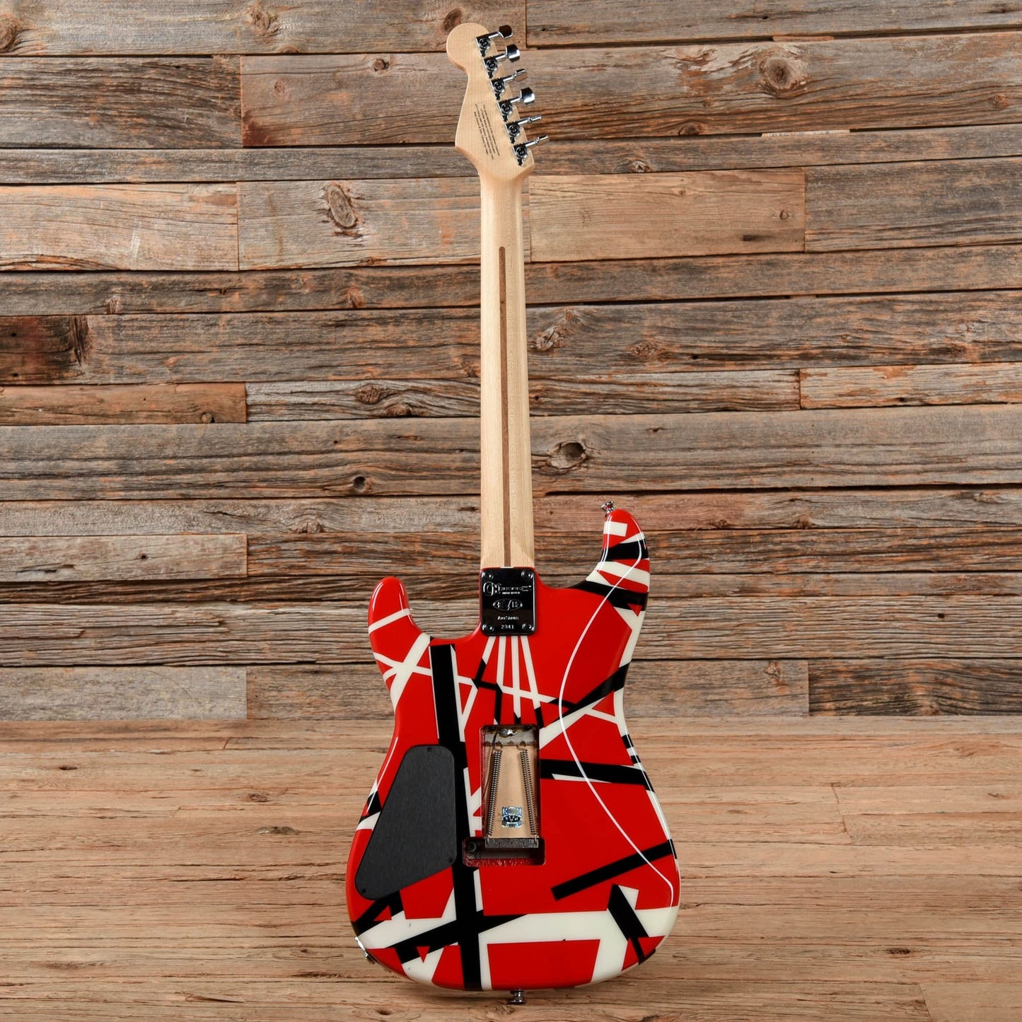 Charvel EVH Art Series Red / White / Black 2005 Electric Guitars / Solid Body