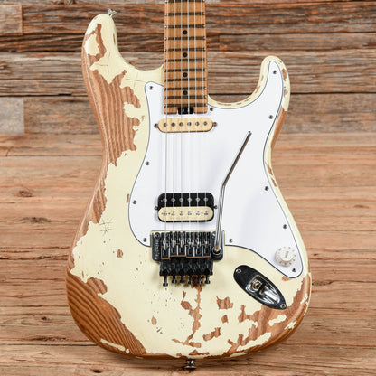 Charvel Henrik Danhage Signature Pro Mod So-Cal Style 1 White Relic Electric Guitars / Solid Body