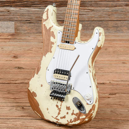 Charvel Henrik Danhage Signature Pro Mod So-Cal Style 1 White Relic Electric Guitars / Solid Body