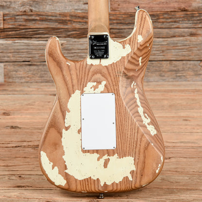 Charvel Henrik Danhage Signature Pro Mod So-Cal Style 1 White Relic Electric Guitars / Solid Body