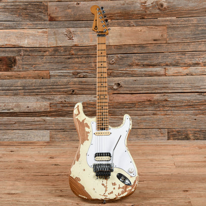 Charvel Henrik Danhage Signature Pro Mod So-Cal Style 1 White Relic Electric Guitars / Solid Body