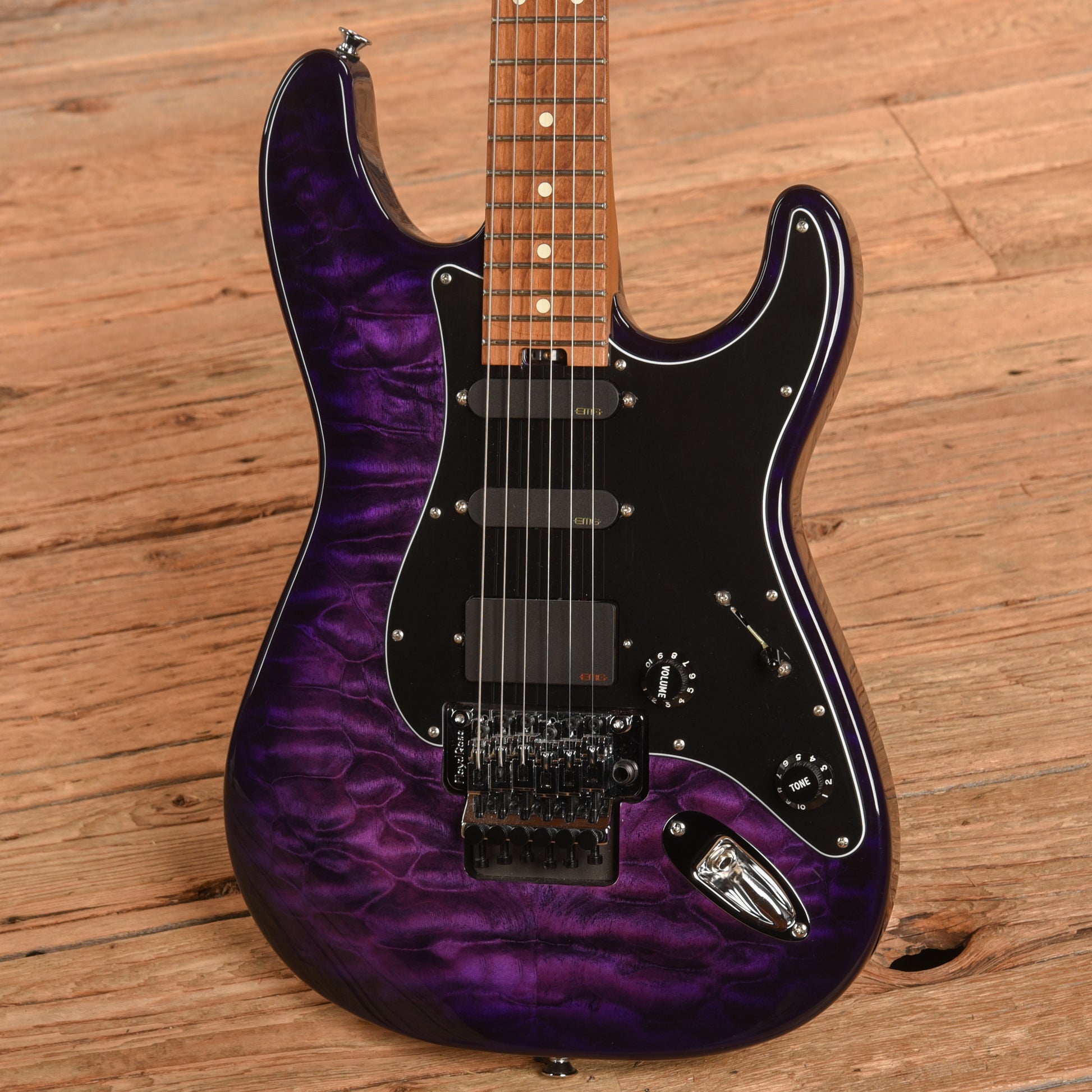 Charvel Marco Sfogli Signature Pro Mod So-Cal Style 1 HSS FR QM Purple Burst 2023 Electric Guitars / Solid Body