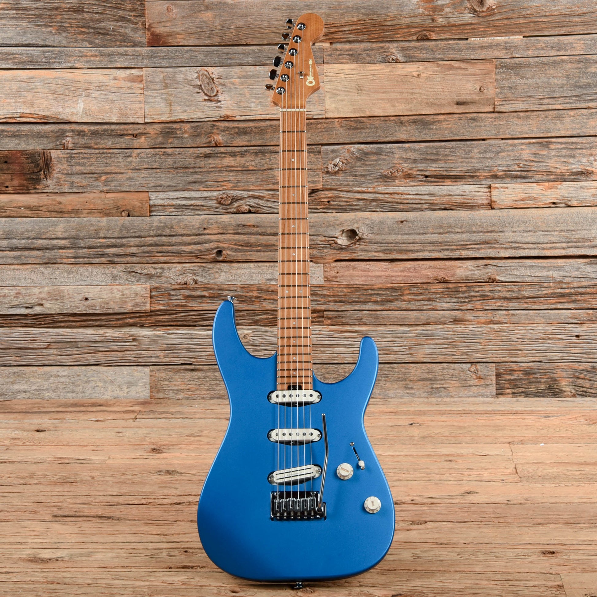 Charvel Pro-Mod DK22 SSS 2PT CM Electric Blue 2023 Electric Guitars / Solid Body