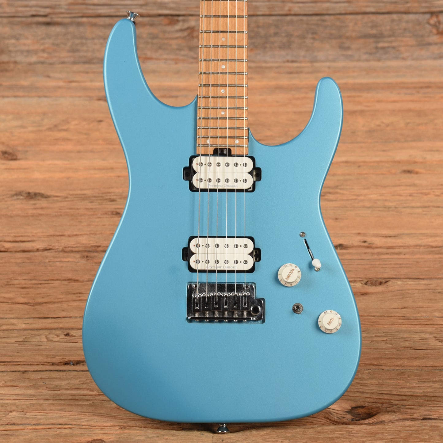 Charvel Pro-Mod DK24 HH 2PT CM Matte Blue Frost 2022 Electric Guitars / Solid Body