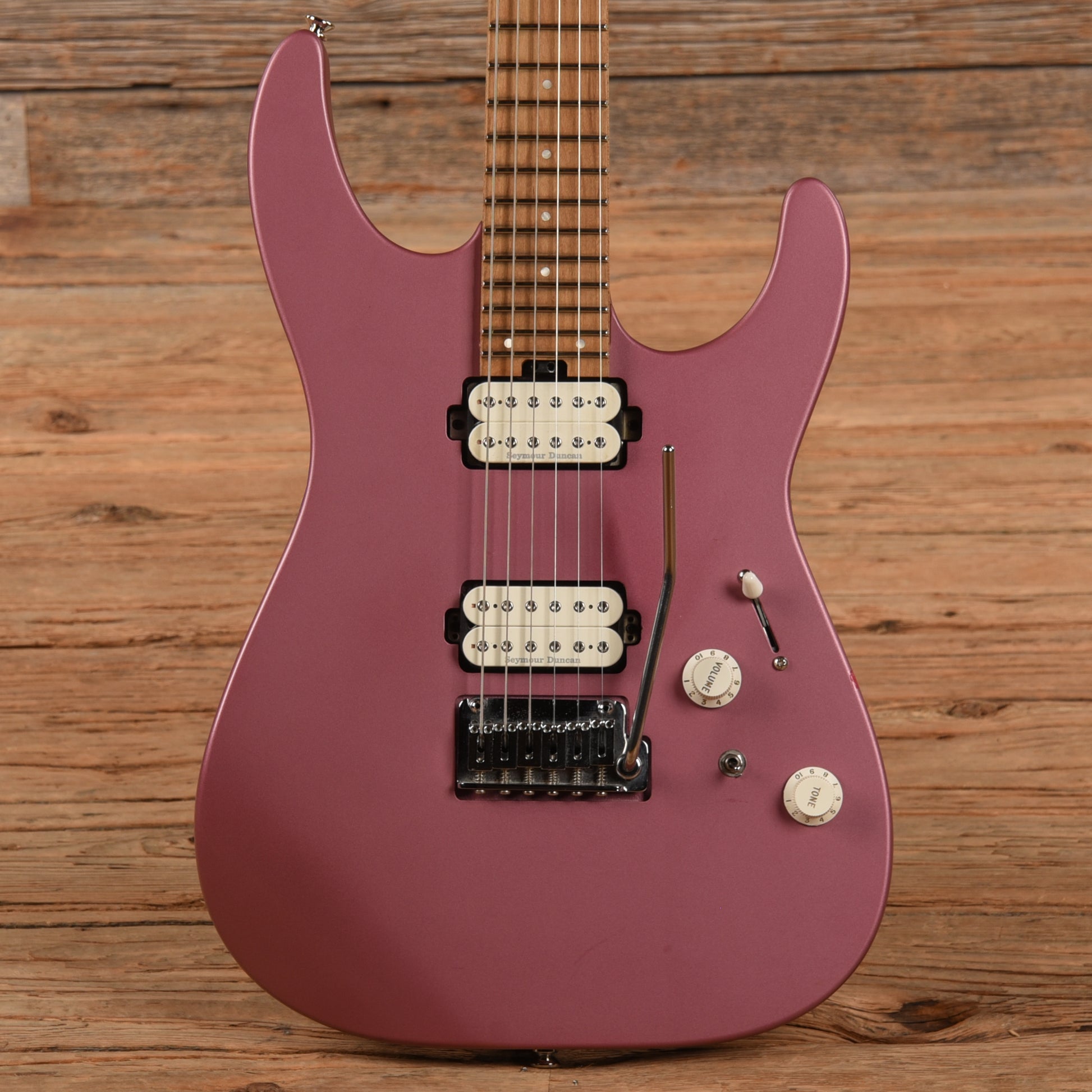 Charvel Pro-Mod DK24 HH 2PT CM Satin Burgundy Mist 2018 Electric Guitars / Solid Body