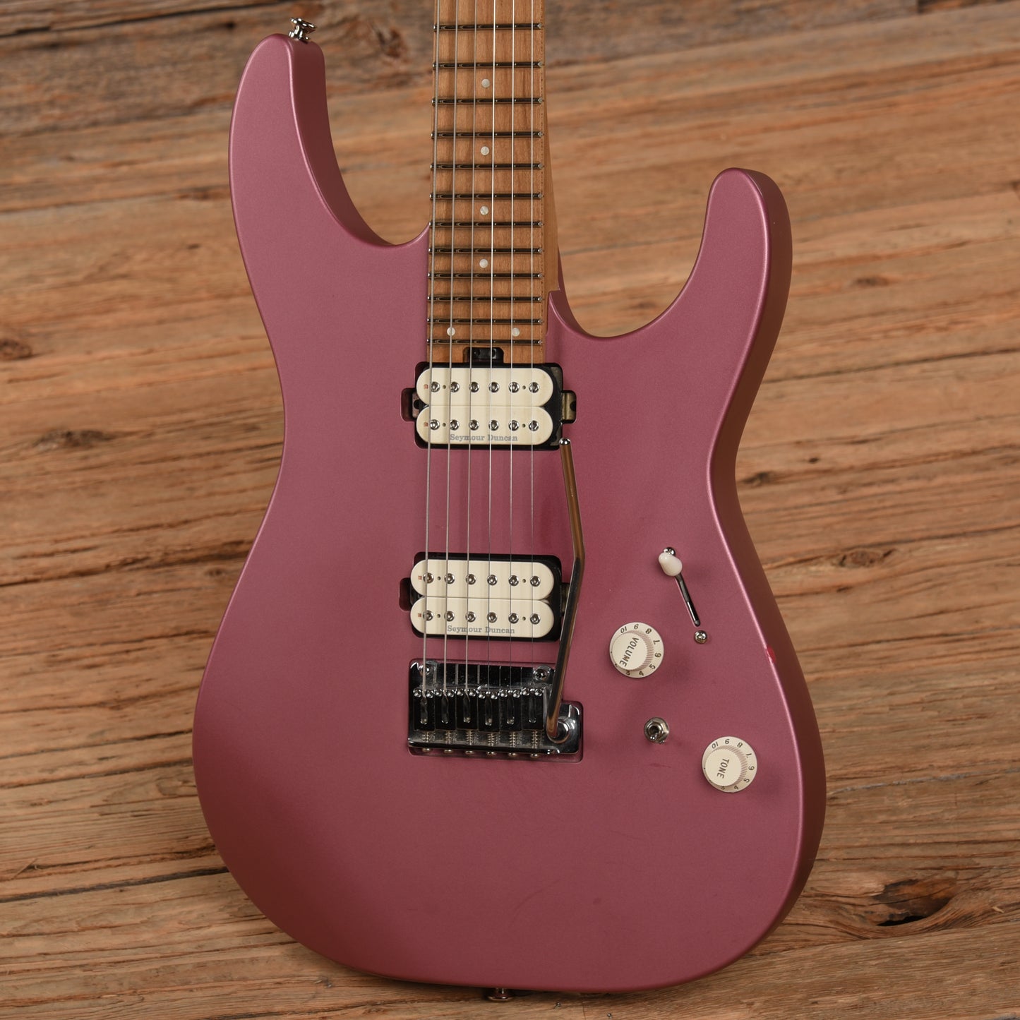Charvel Pro-Mod DK24 HH 2PT CM Satin Burgundy Mist 2018 Electric Guitars / Solid Body
