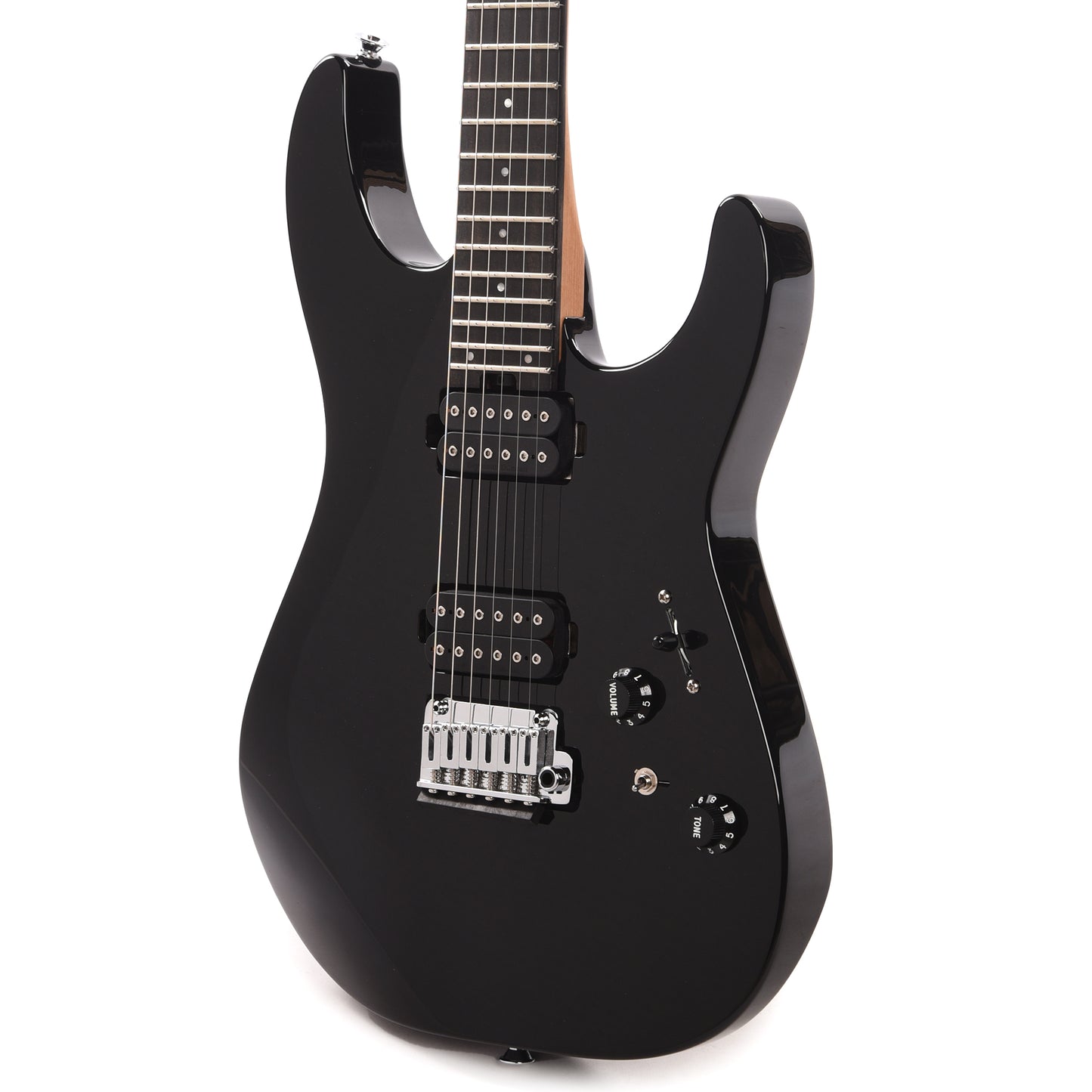 Charvel Pro-Mod DK24 HH 2PT EB Gloss Black Electric Guitars / Solid Body