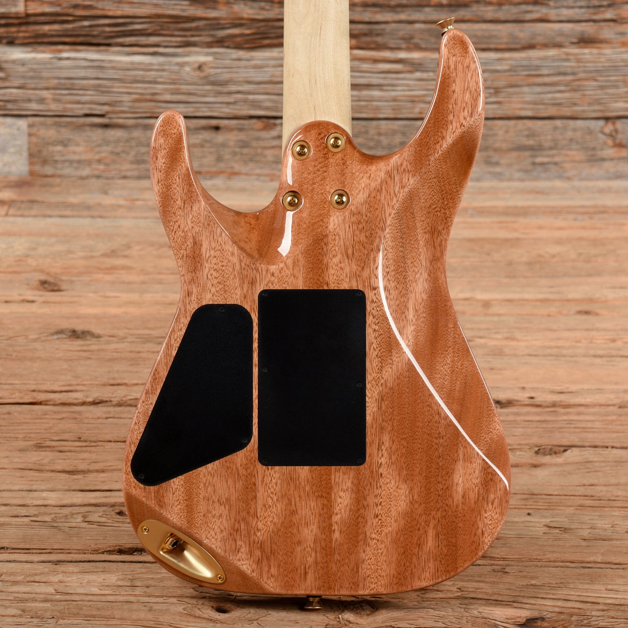 Charvel Pro-Mod DK24 HH FR M Mahogany with Quilt Maple Top Dark Amber 2022 Electric Guitars / Solid Body