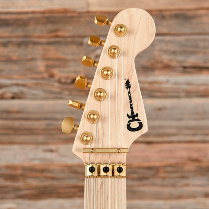 Charvel Pro-Mod DK24 HH FR M Mahogany with Quilt Maple Top Dark Amber 2022 Electric Guitars / Solid Body