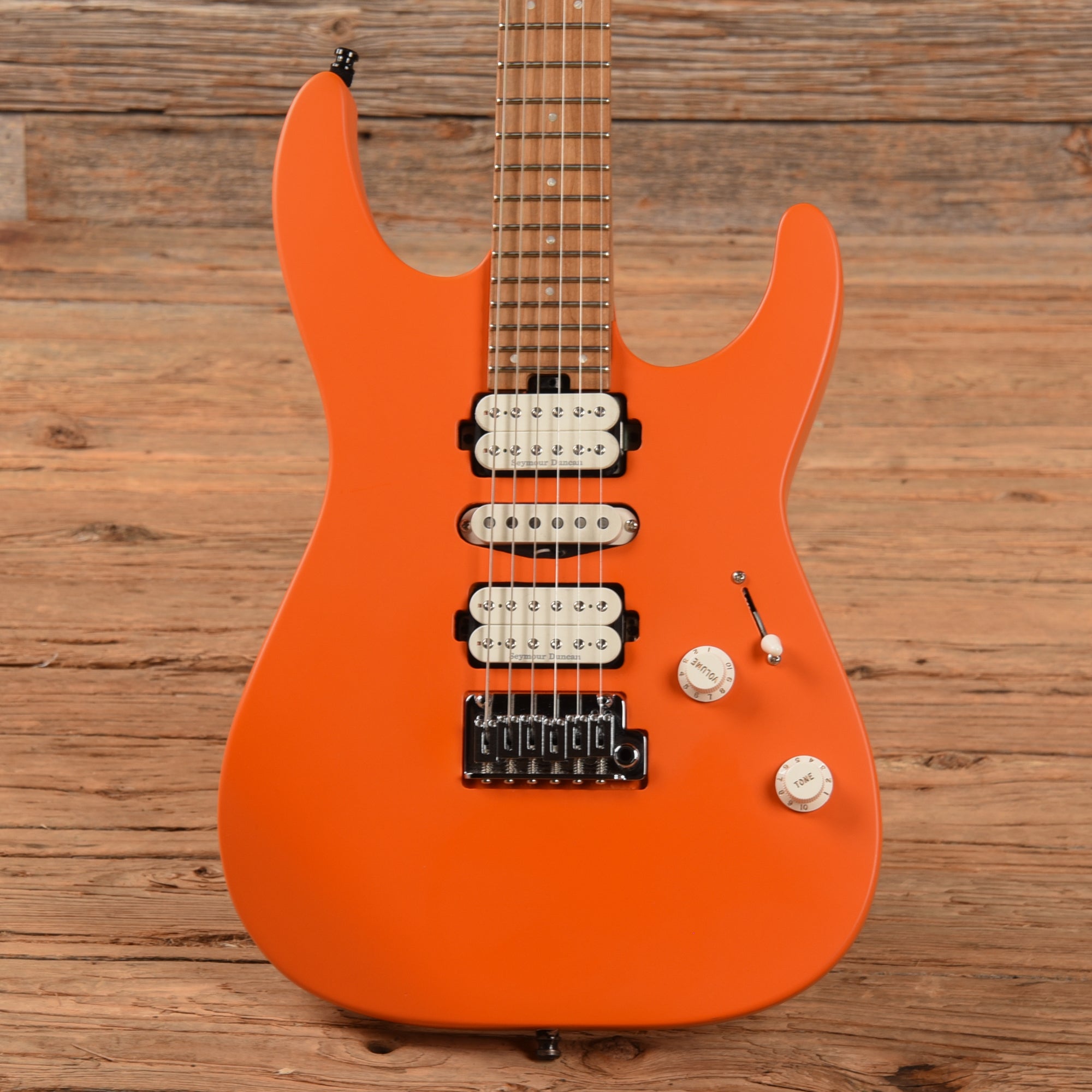 Charvel Pro-Mod DK24 HSH 2pt CM Satin Orange Crush 2019 Electric Guitars / Solid Body