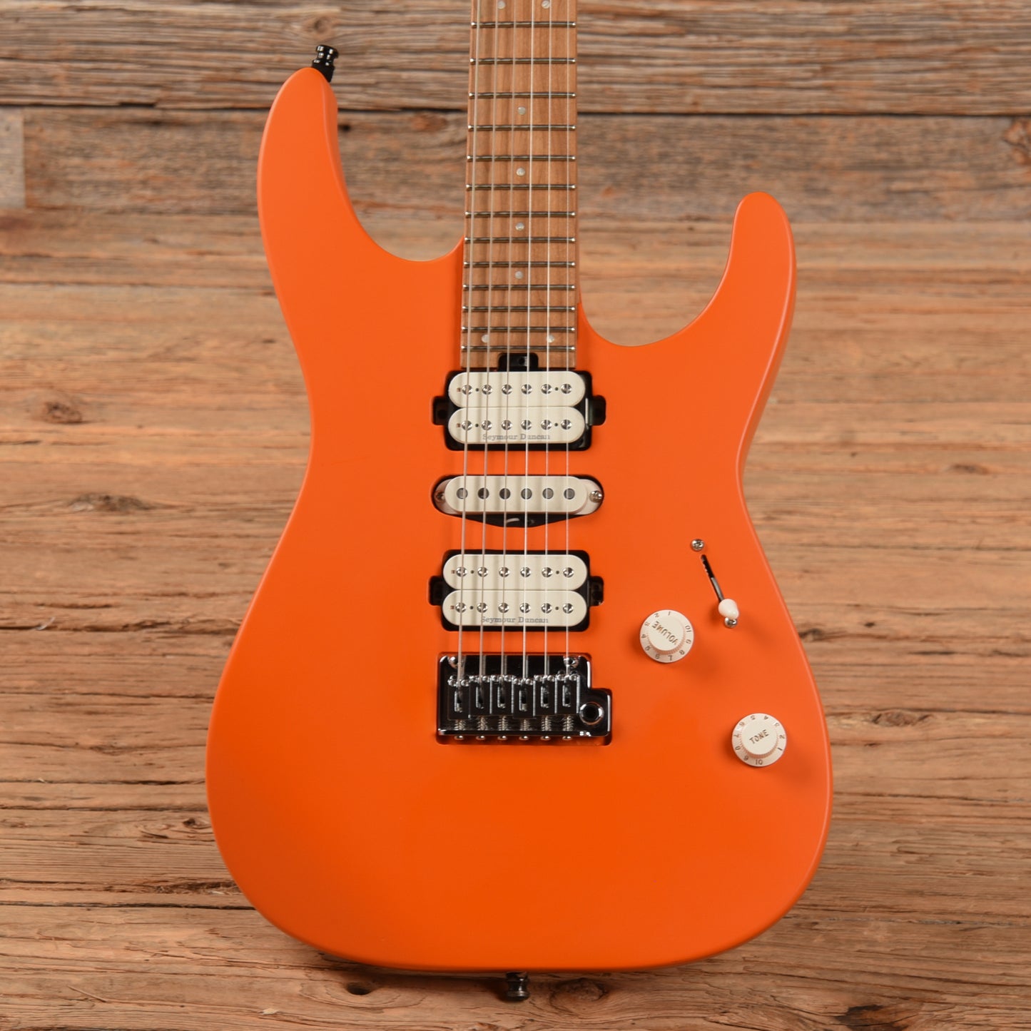 Charvel Pro-Mod DK24 HSH 2pt CM Satin Orange Crush 2019 Electric Guitars / Solid Body