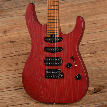Charvel Pro-Mod DK24 HSS 2PT Ash Red Electric Guitars / Solid Body