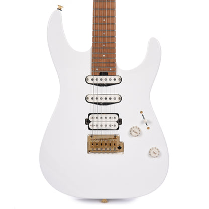 Charvel Pro-Mod DK24 HSS 2PT CM Snow White Electric Guitars / Solid Body