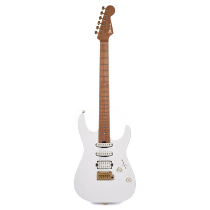 Charvel Pro-Mod DK24 HSS 2PT CM Snow White Electric Guitars / Solid Body