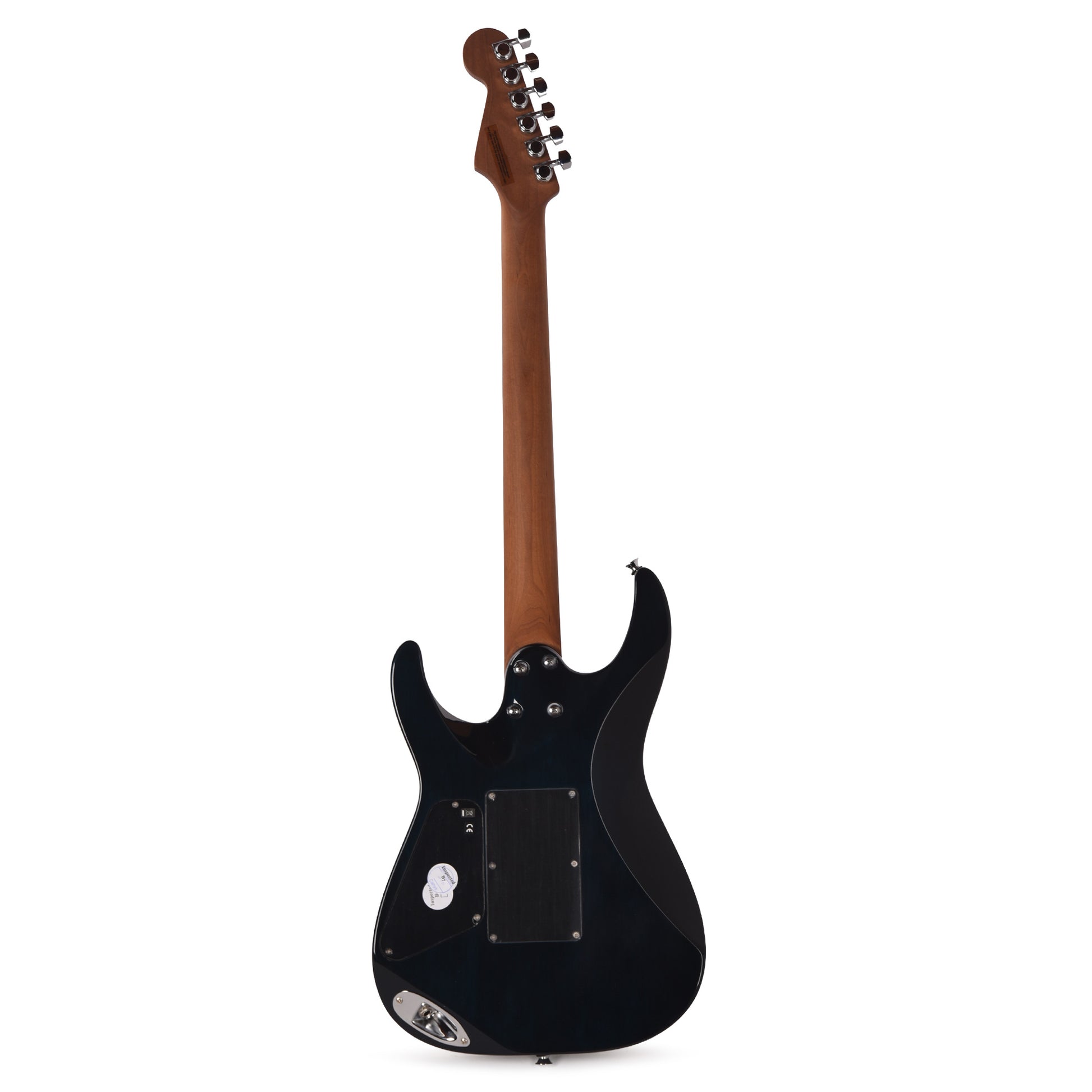 Charvel Pro-Mod Plus Dinky DK24 HSS 2PT EB QM Blue Curaçao Electric Guitars / Solid Body