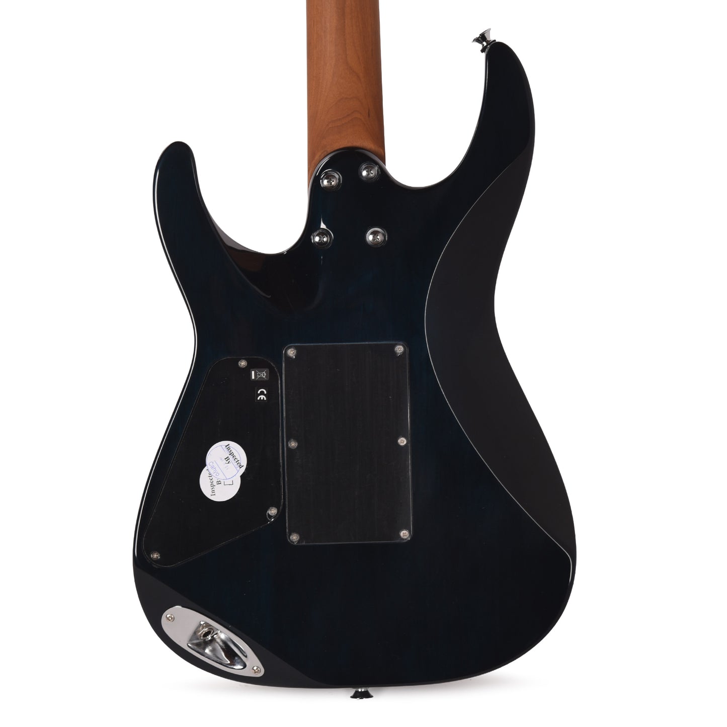 Charvel Pro-Mod Plus Dinky DK24 HSS 2PT EB QM Blue Curaçao Electric Guitars / Solid Body