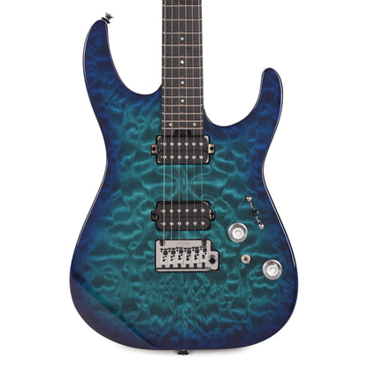 Charvel Pro-Mod Plus DK24 HH 2PT EB QM Chlorine Burst Electric Guitars / Solid Body